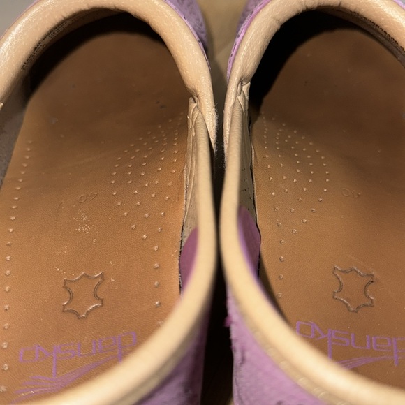 Dansko professional clog, pink floral nubuck, size 40 - Picture 9 of 16